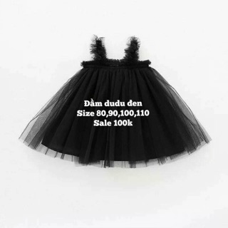 Đầm ren dây màu đen