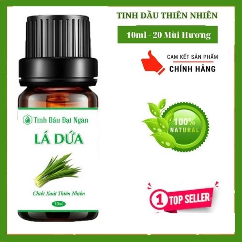 Tinh Dầu Lá Dứa Thơm Phòng Thiên Nhiên 10ml