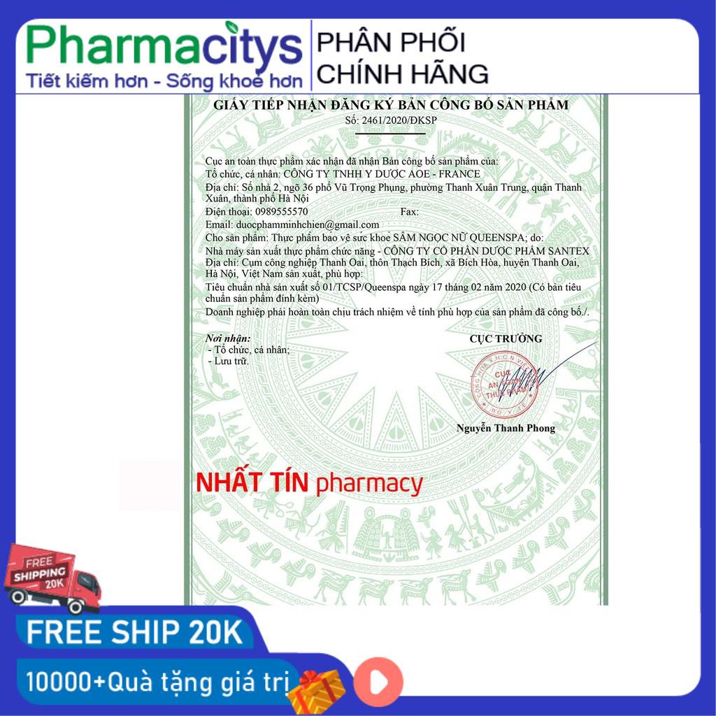 Viên uống tăng nội tiết tố nữ, giảm nám sạm da, ổn định vòng kinh, tăng sinh lý nữ Sâm Ngọc Nữ - Vỉ 30 viên | BigBuy360 - bigbuy360.vn