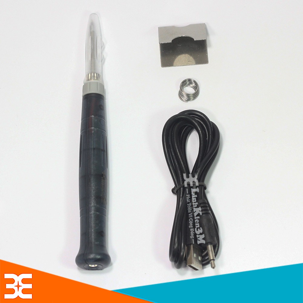 [Tp.HCM] Mỏ Hàn USB 5V-8W Tặng Kèm 1 Thiếc Sunchi và 1 Hộp Nhựa Thông