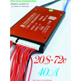 Mạch sạc và bảo vệ pin Li-on 20S 72V 40A mạch Daly chính hãng ( BL64_218 )
