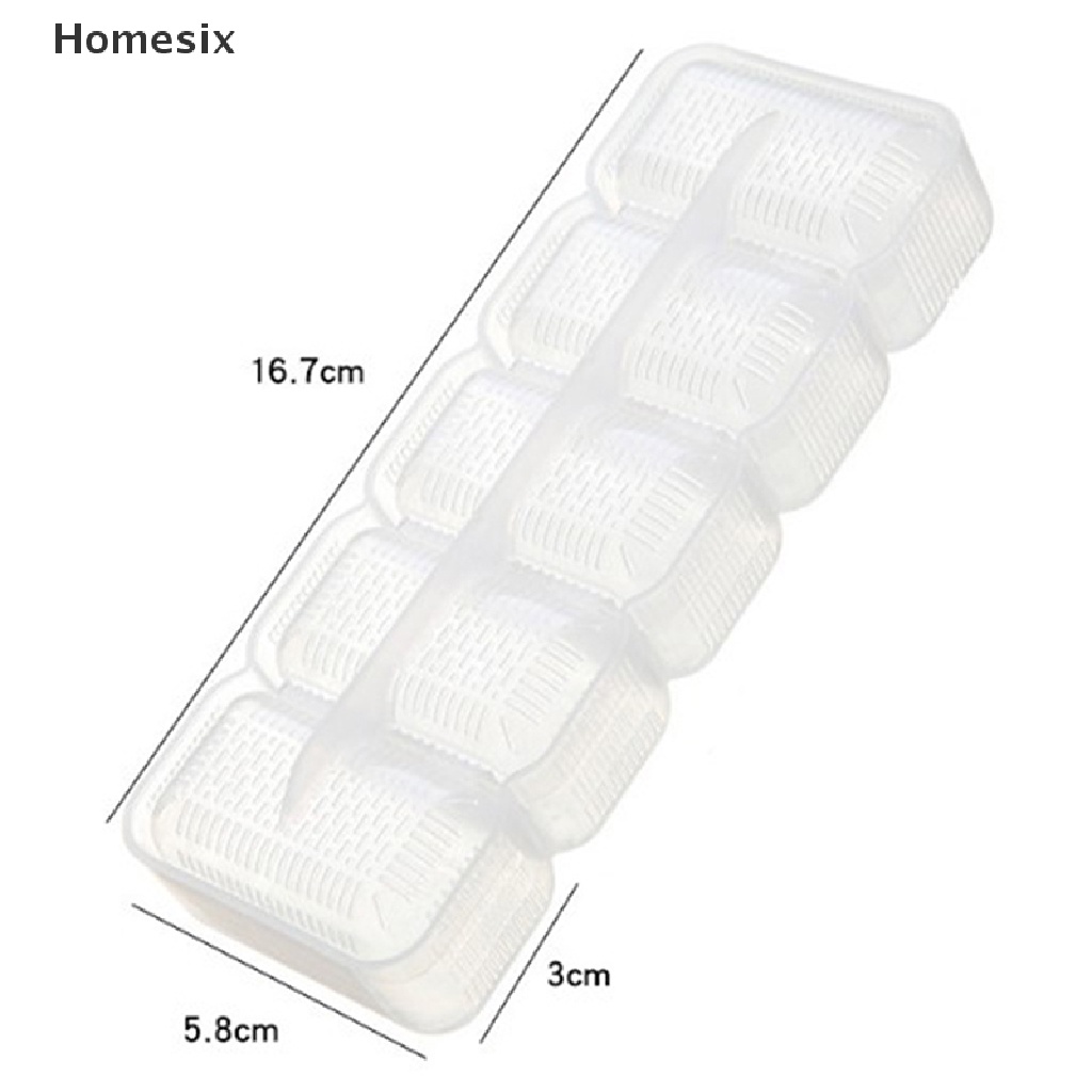 Set 5 khuôn làm cơm nắm không dính tiện dụng