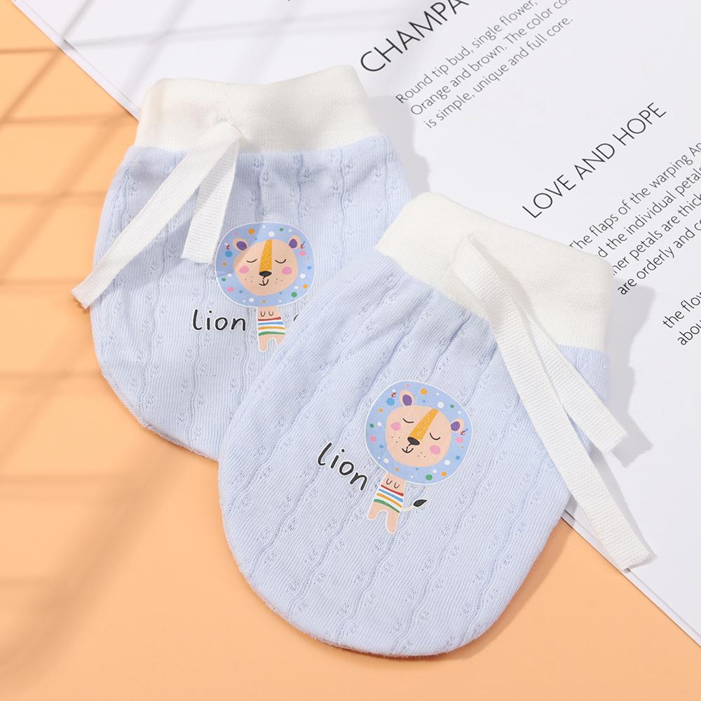 Găng Tay Chống Xước Thoáng Khí Thời Trang Mùa Hè Cho Bé Sơ Sinh