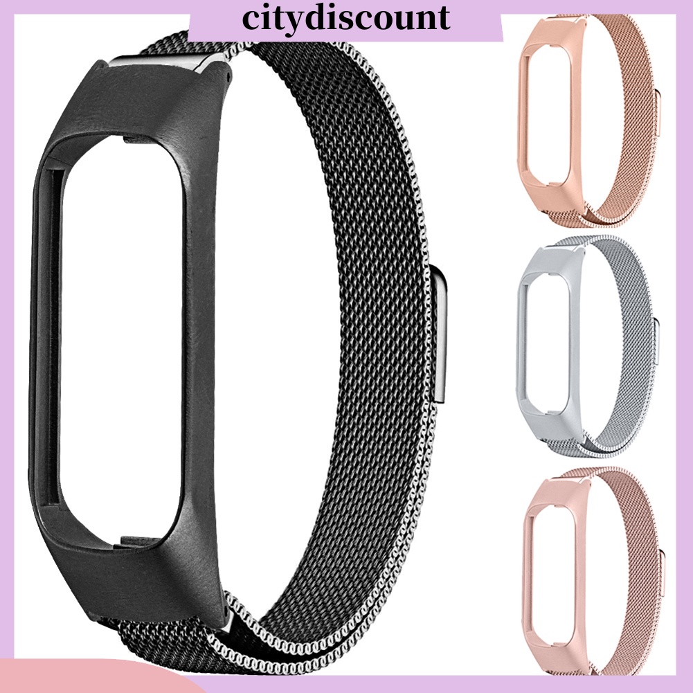 Dây đeo inox cho đồng hồ thông minh Galaxy fit-e R375