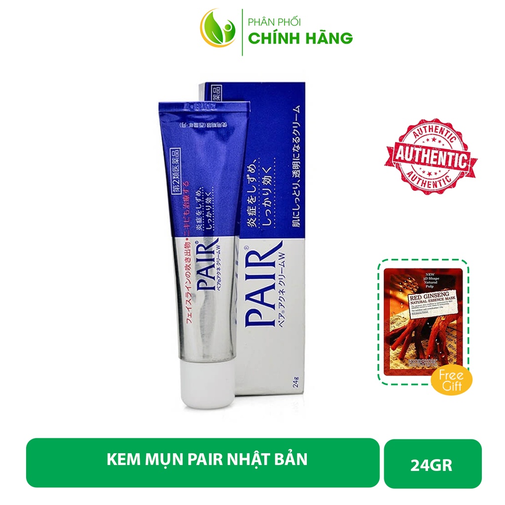 [NỘI ĐỊA NHẬT] Kem ngừa mụn Pair Acne W Cream Nhật Bản 24g