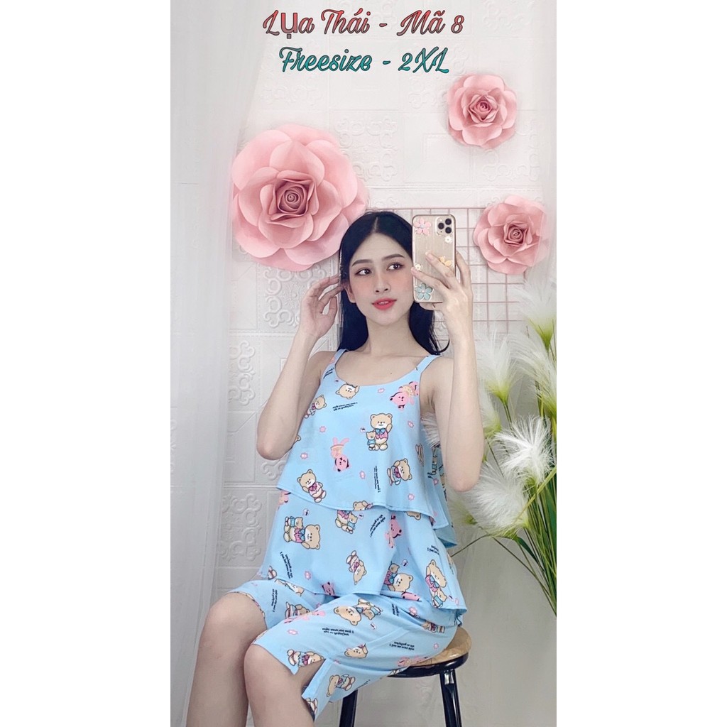 HOT - HOT - HOT - HÀNG MỚI VỀ PIJAMA LỤA THÁI CAO CẤP LỬNG 2 DÂY ĐƯỢC ƯA CHUỘNG NHẤT 2020 | BigBuy360 - bigbuy360.vn