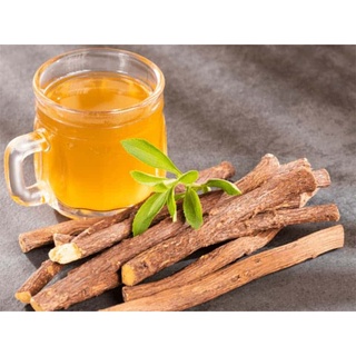 Cam thảo khô thái lát (Trà cam thảo dưỡng nhan, thanh nhiêt, ngọt, thơm)