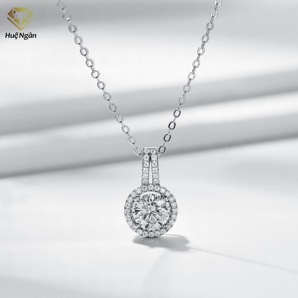 Dây chuyền bạc Ý 925 Huệ Ngân - Vòng tròn cá tính PP1593