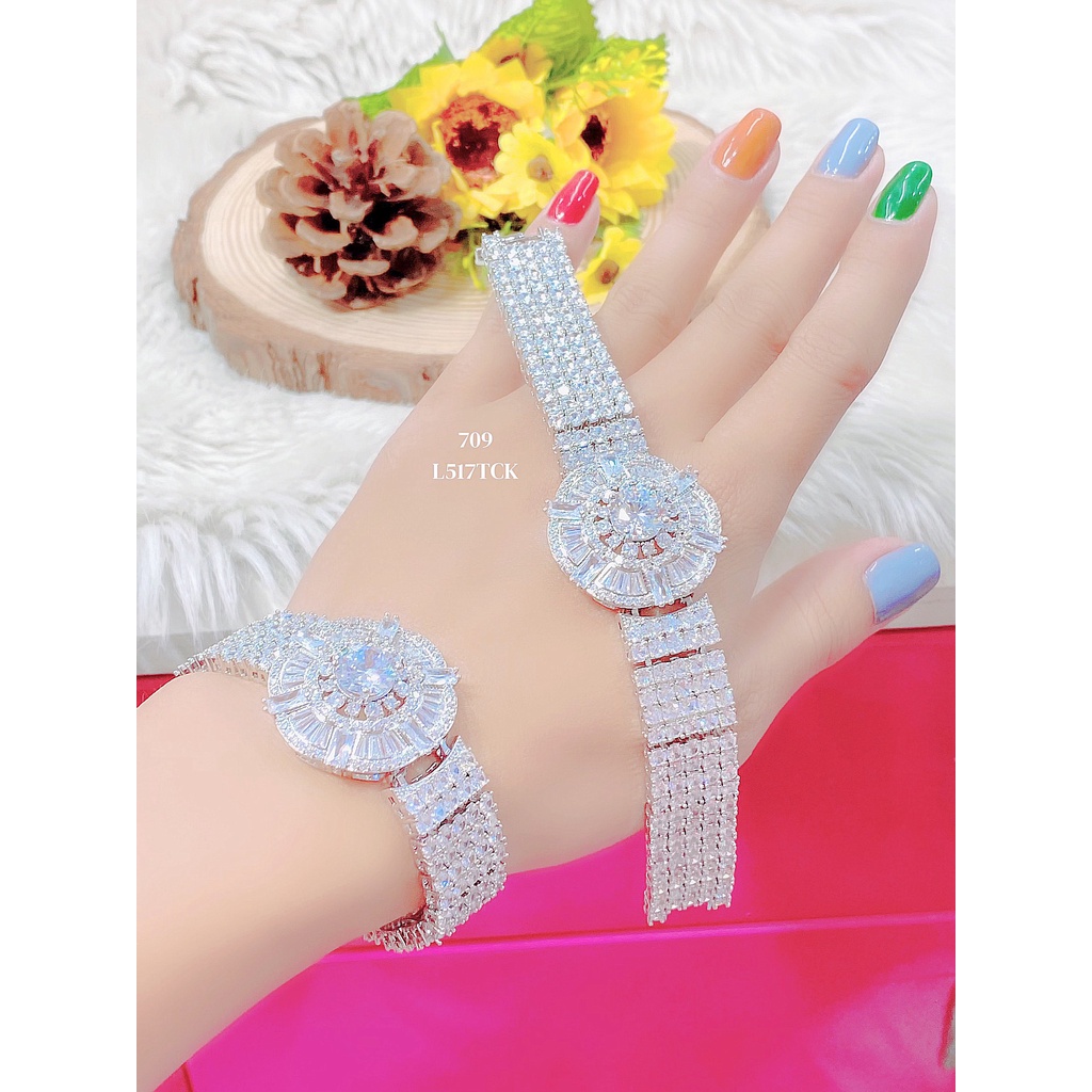 UHA - Lắc Tay Nữ Mạ 18k Sang Trọng L517