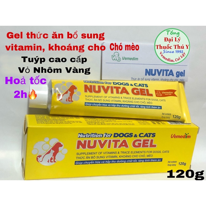 Nuvita gel thức ăn bổ sung dinh dưỡng