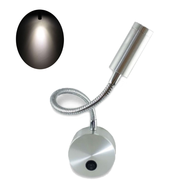 Đèn LED Chiếu Sáng Nội Thất Xe Hơi 1W Có Thể Điều Chỉnh Xoay 360 Độ