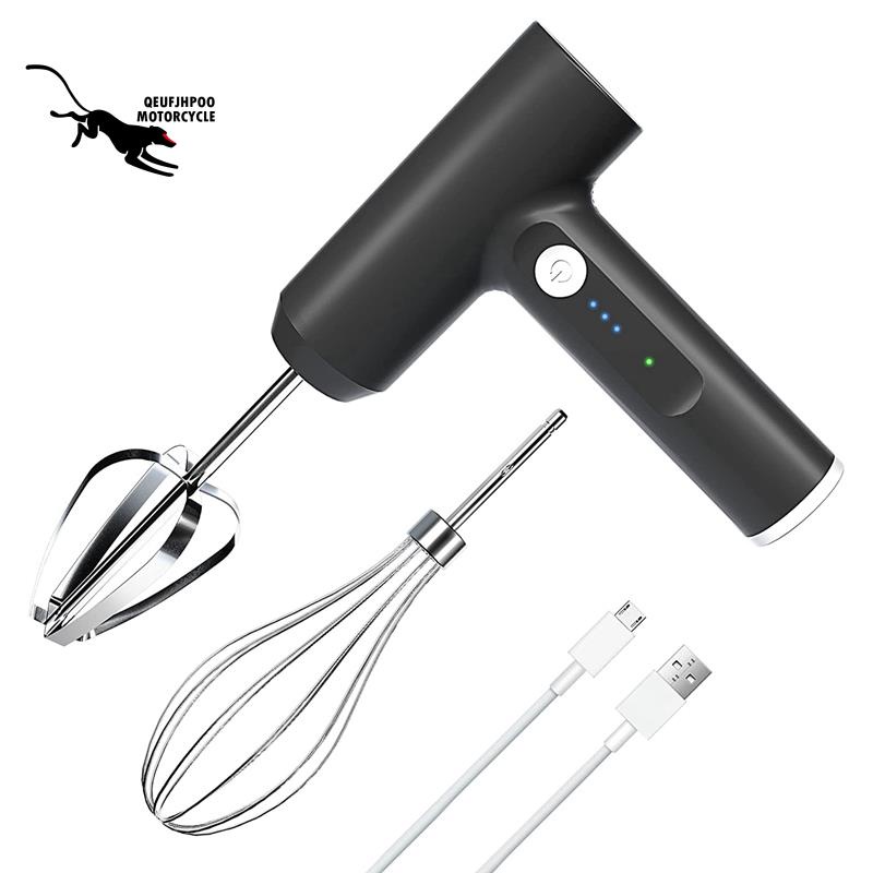 Máy Đánh Trứng Cầm Tay Không Dây USB Có Thể Sạc Lại Cho Nướng Bánh