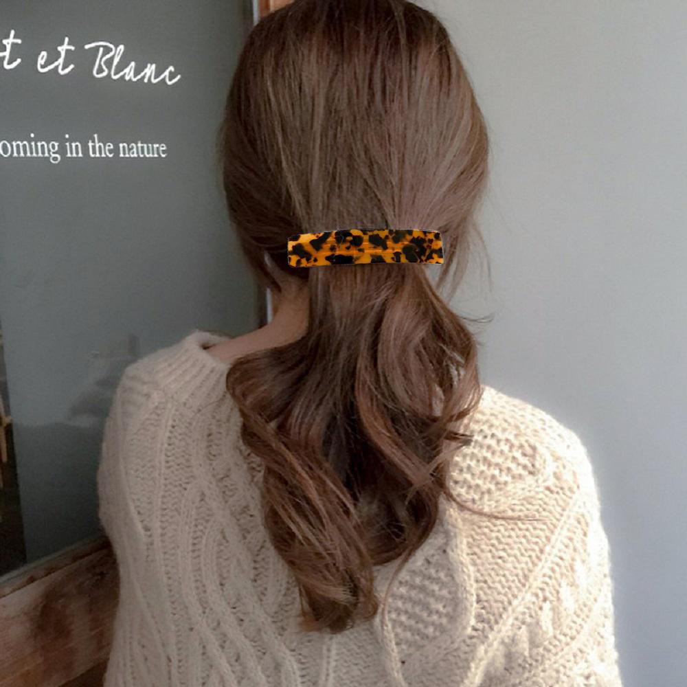 Kẹp Tóc Họa Tiết Da Báo Nhiều Màu Thời Trang Cho Nữ 2life