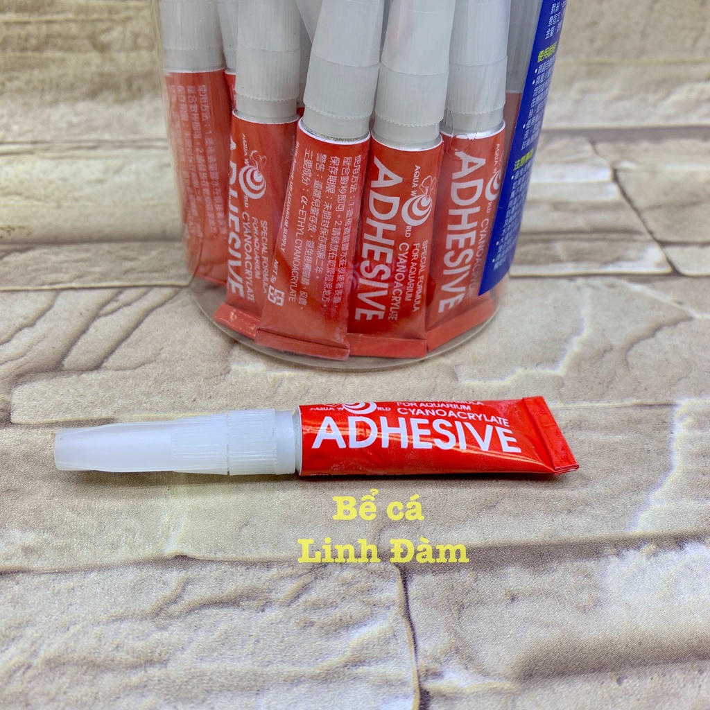 Keo Dán Rêu Cây Thuỷ Sinh ADHESIVE 5g - Keo Dán Cây Thuỷ Sinh.