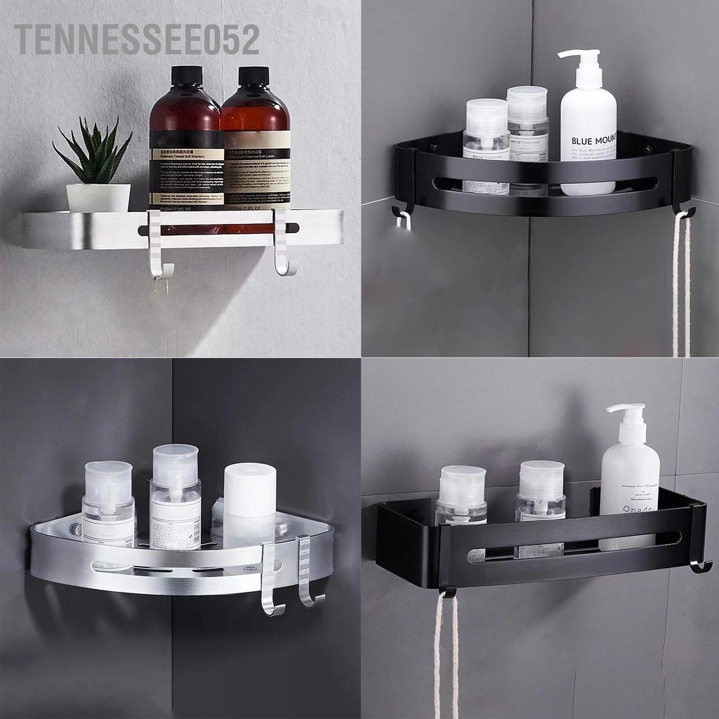 Tennessee052 Punch Free Shower Storage Giá đỡ bằng nhôm hợp kim trong phòng tắm Kệ lưu trữ cho gia đình
