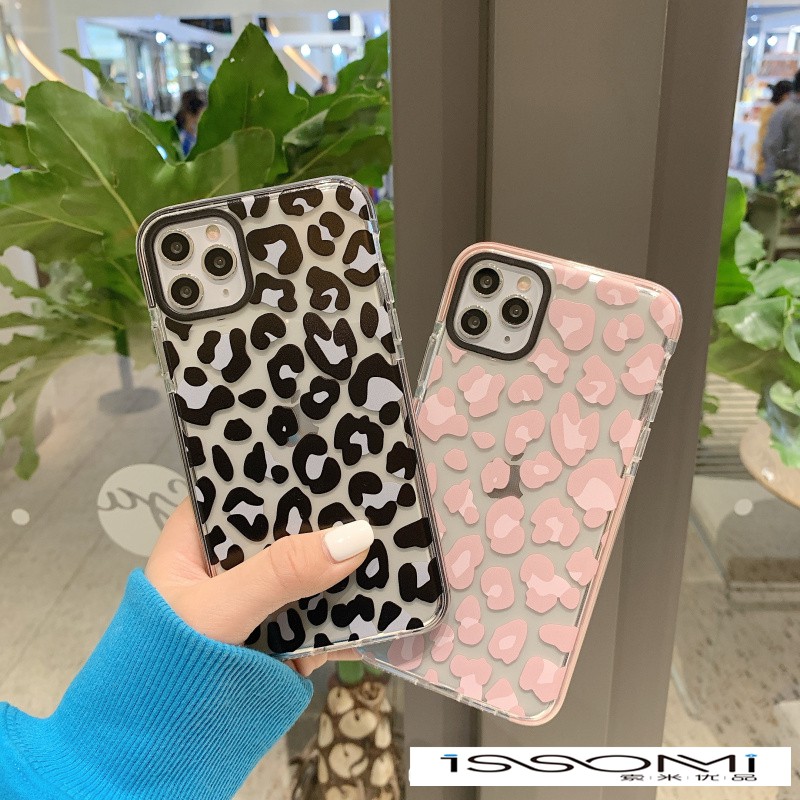 Ốp Điện Thoại Trong Suốt Họa Tiết Da Báo Cho Iphone 12 Pro Max 11 | BigBuy360 - bigbuy360.vn