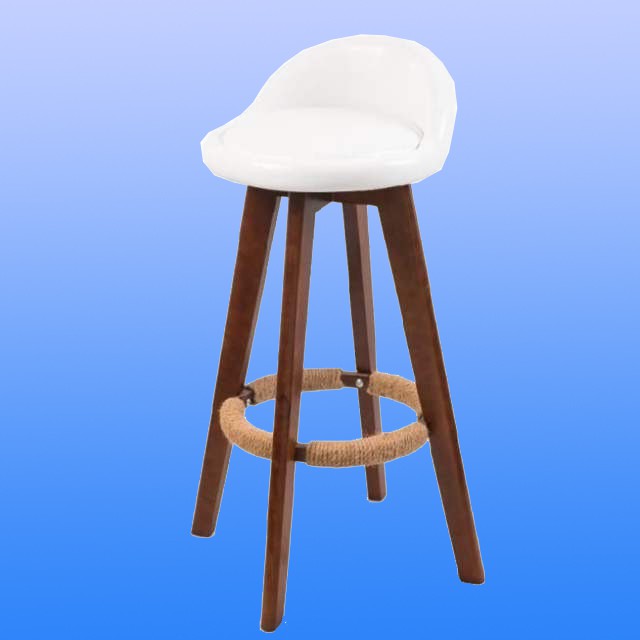 Ghế Quầy Bar 06 - Ghế Cafe Chân Hợp Kim Mạ màu gỗ óc chó sang trọng , Hàng nhập khẩu cao cấp | BigBuy360 - bigbuy360.vn