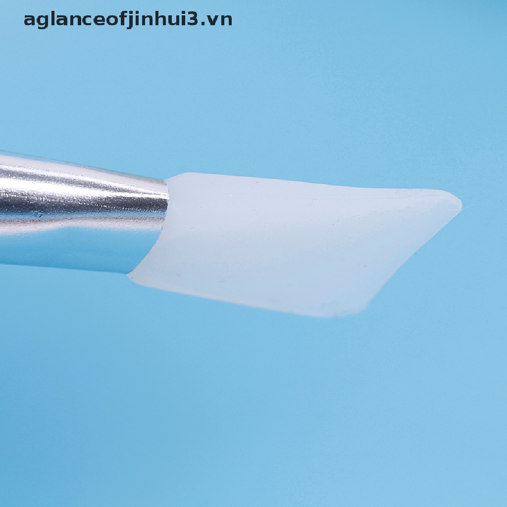 [Hàng mới về] Cọ silicon trộn mặt nạ bùn chăm sóc da chuyên nghiệp tiện lợi