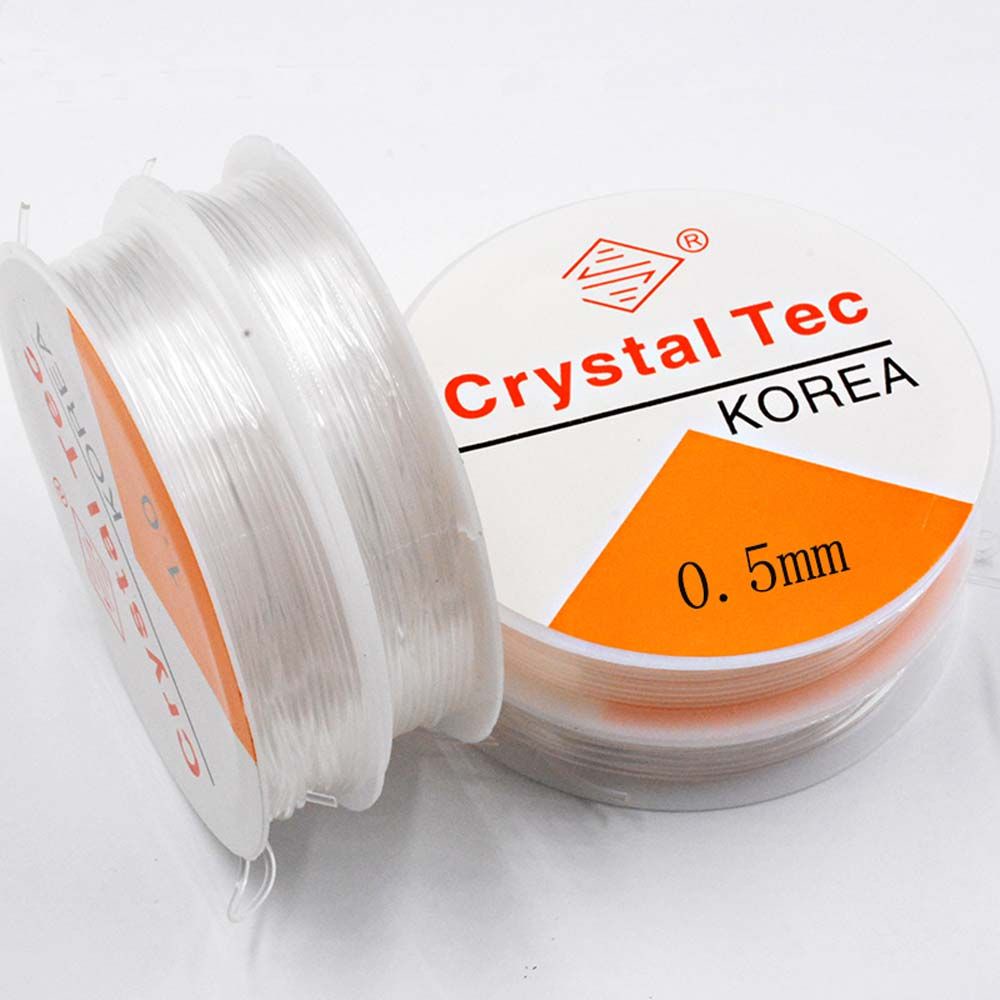 Cuộn dây co giãn làm đồ trang sức DIY 0.5-1.0mm