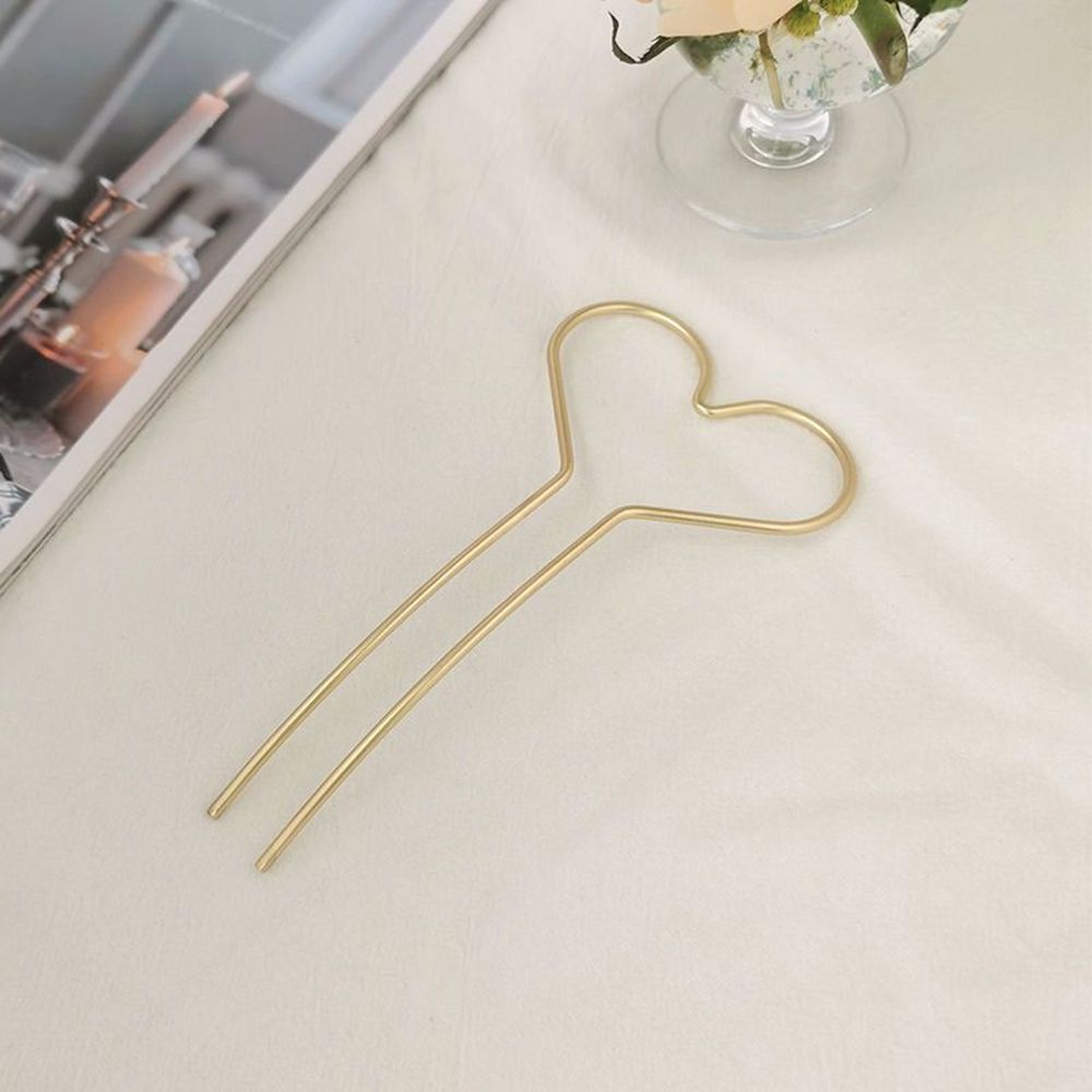 Trâm cài tóc hình ngôi sao/trái tim phong cách Hàn Quốc đơn giản cho nữ BACK2LIFE