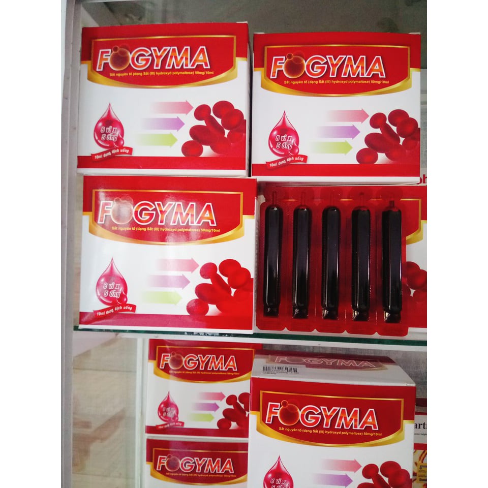 FOGYMA- Bổ Sung Sắt Dạng Nước Cho Phụ Nữ Có Thai, Cho Con Bú