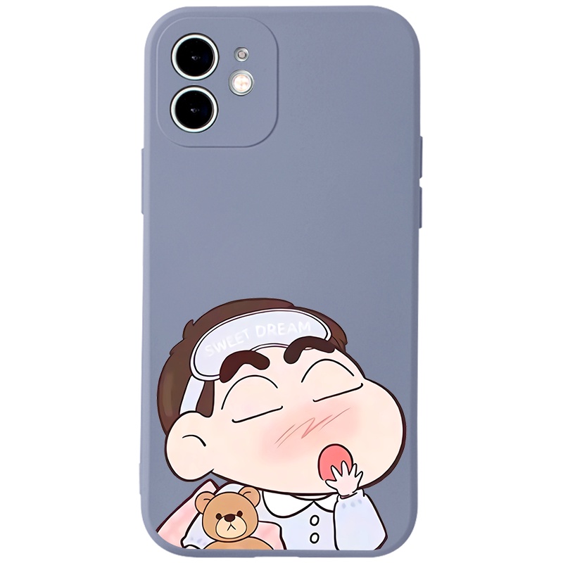 Ốp lưng JURSUE hoạt hình cặp đôi dễ thương đẹp cho iPhone 13 12 11 Pro Max SE 2020 X XR XS 8 7 6S 6 Plus kute Y1997