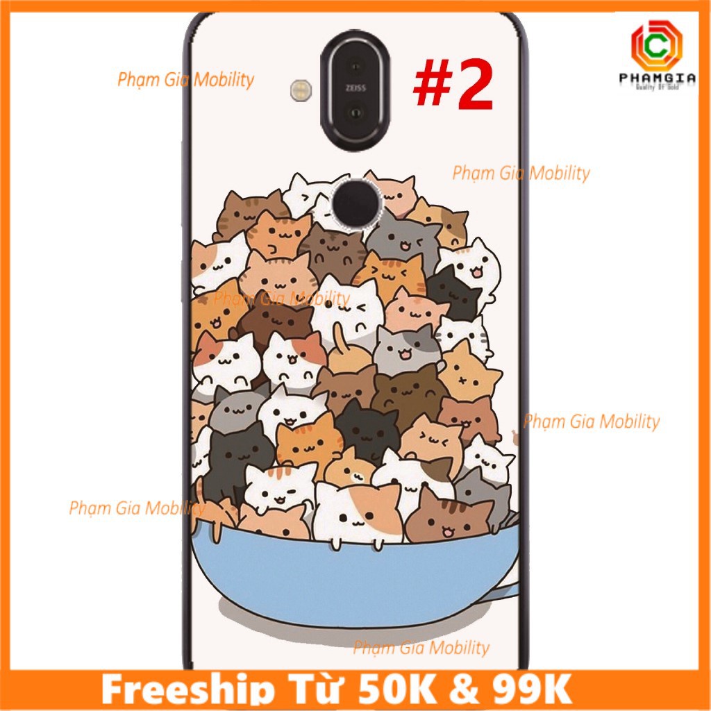 Ốp lưng hình dẻo, hình mèo Nokia 2.1 / 3.1 /5.1+(Plus)/X5/6.1+(Plus)/X6 /7.1+(Plus)/X7
