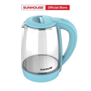 Ấm siêu tốc thuỷ tinh 1.8l sunhouse shd1215