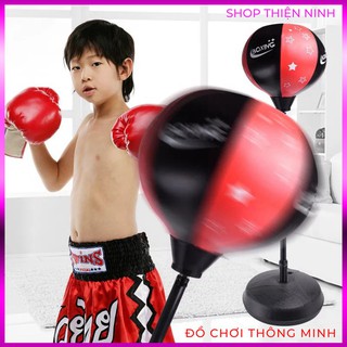 Bộ đồ chơi đấm bốc cho bé Boxing Set (có găng tay, trụ đỡ, giá đỡ)