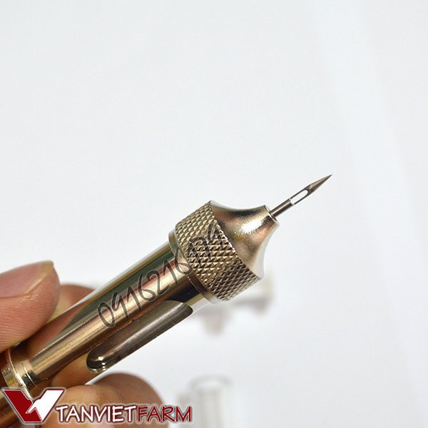 Xi lanh chủng đậu cho gà tự động 2 cc