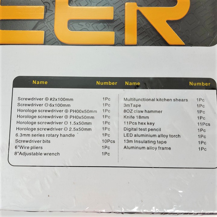 Hộp đồ nghề sửa chữa đa năng 38 món R'DEER cao cấp (Bộ dụng cụ sửa chữa đa năng giá siêu rẻ)