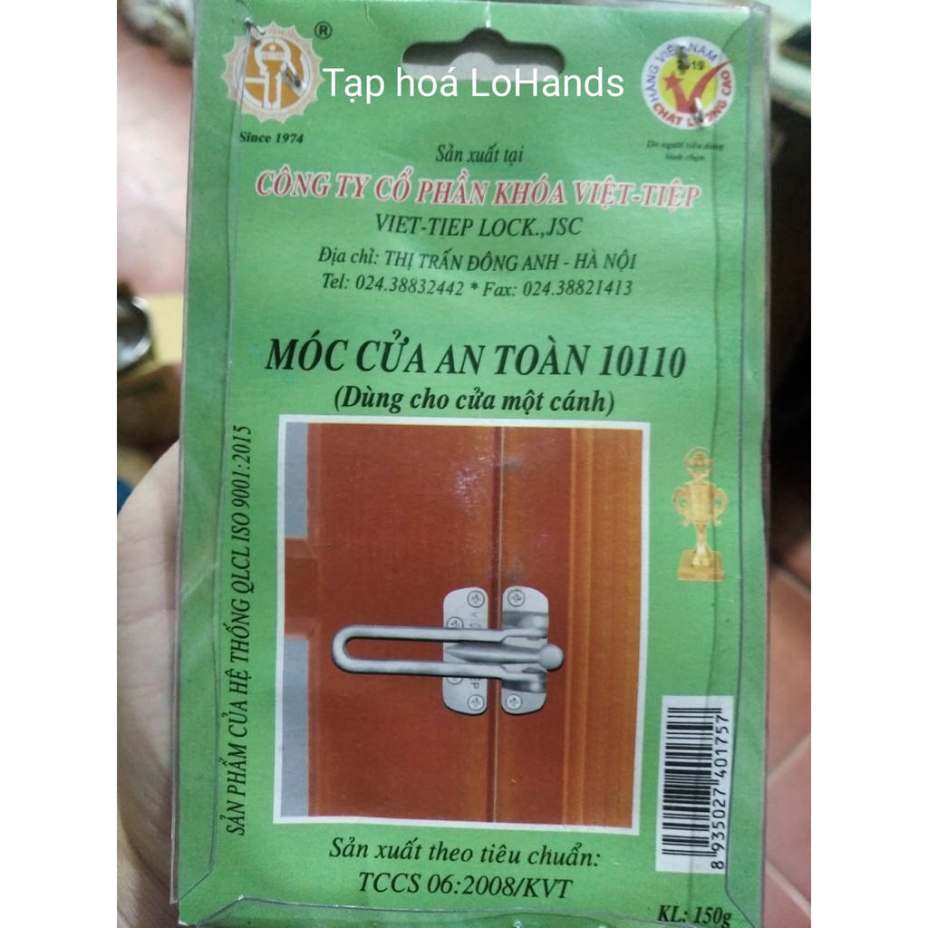 MÓC CHỐT CỬA AN TOÀN VIỆT TIỆP