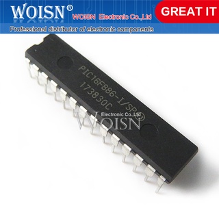 1 linh kiện điện tử pic16f886-i / sp pic16f886isp pic16f886 16f886-i / sp dip-28
