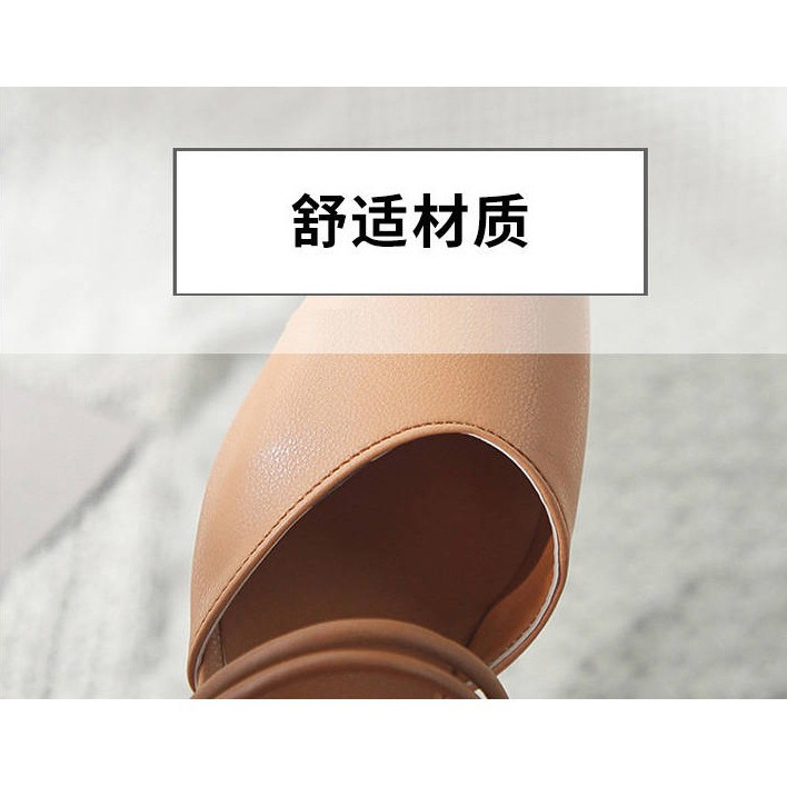 Giày Búp Bê Da Pu Mũi Vuông Màu Trơn Phong Cách Hàn Quốc Thời Trang Mùa Hè 2021 Cho Nữ