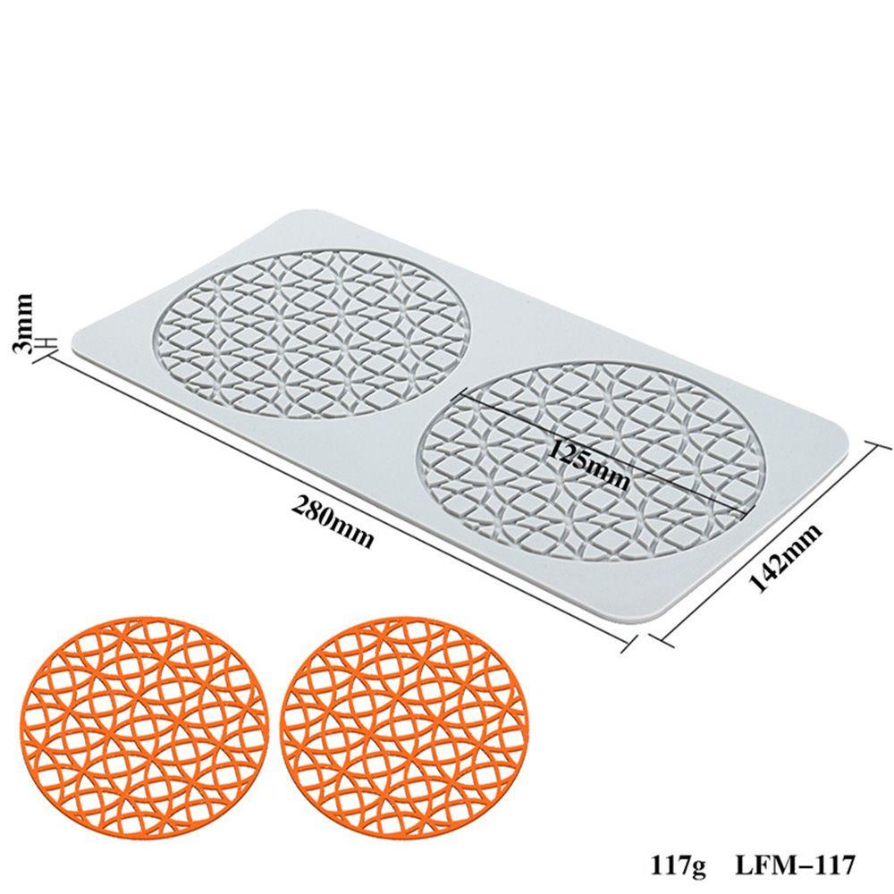 Khuôn Silicone Tạo Hình Hoa Lá Trang Trí Bánh Kem DIY