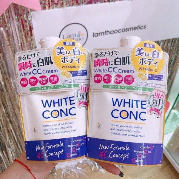 Sữa Dưỡng Thể Làm Trắng Da White Conc Body CC Cream