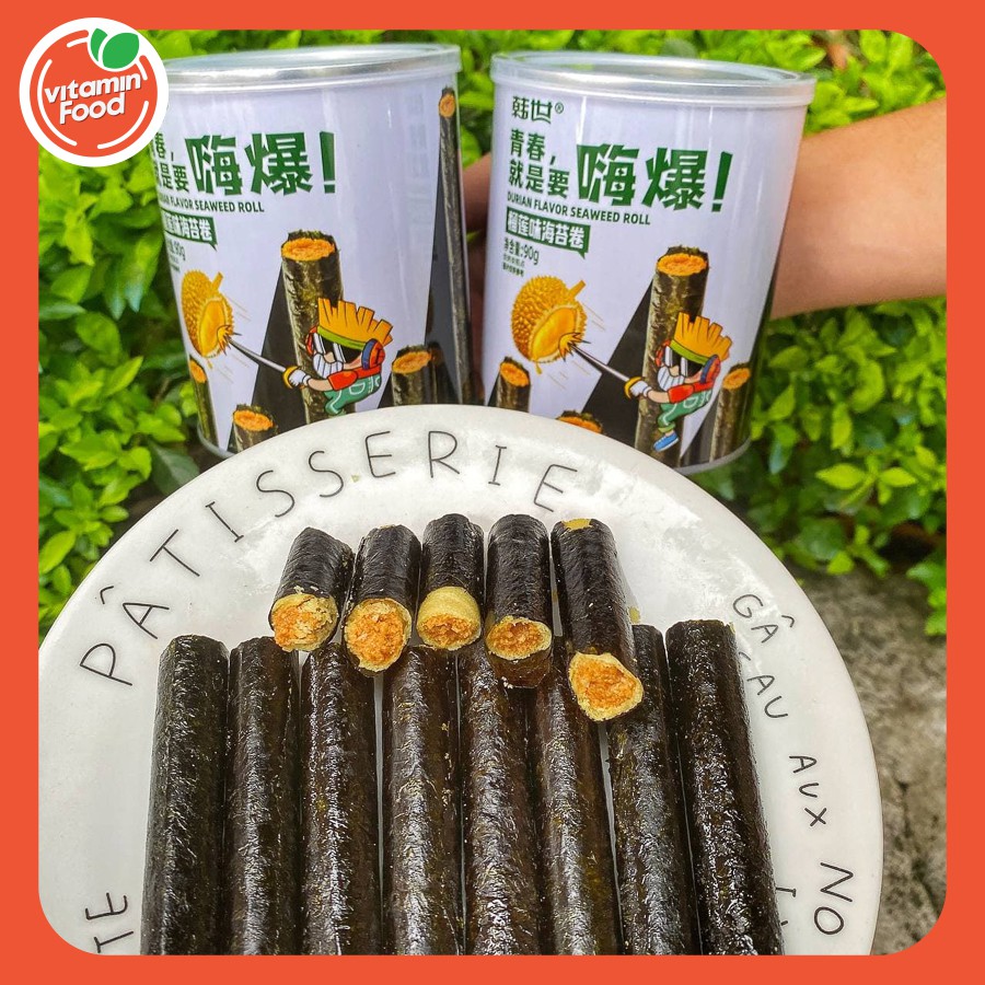 Snack Rong Biển Cuộn Chà Bông Trứng Muối | Vitamin Food | BigBuy360 - bigbuy360.vn