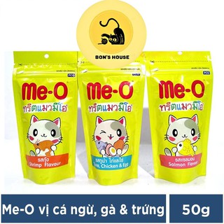 Bánh thưởng cho mèo Me-o 50g - Snack Me-o 50g - Bon House
