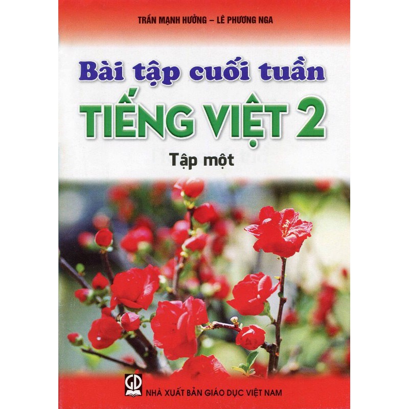 Sách - Combo Bài tập cuối tuần Tiếng Việt 2 (tập 1 và tập 2)