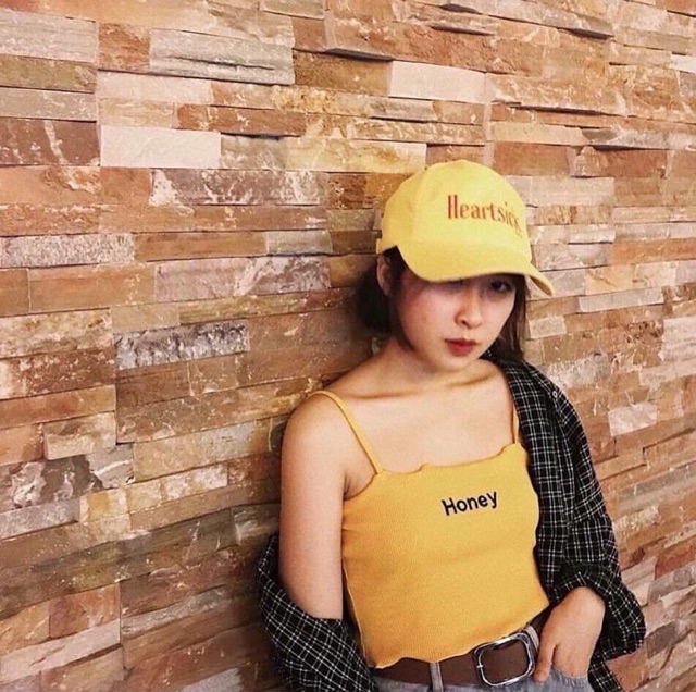 Áo 2 dây croptop honey