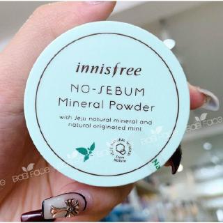 Phấn phủ bột innisfree mineral powder kiềm dầu