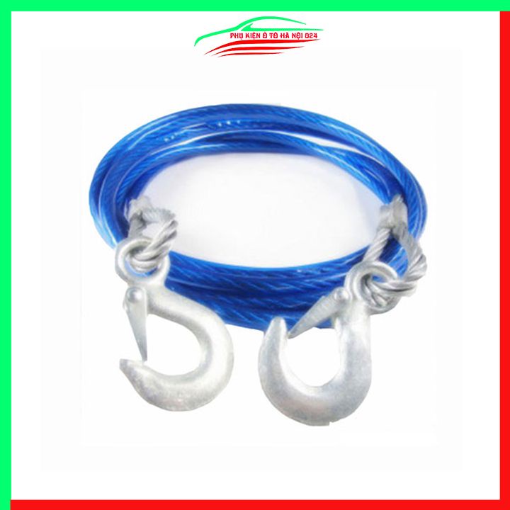 Dây cáp cứu hộ ô tô 4m kéo 3 Tấn