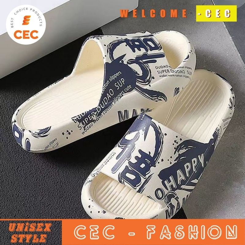 Dép quai ngang Unisex cao cấp mút xốp EVA đàn hồi ND01 [CEC Store]