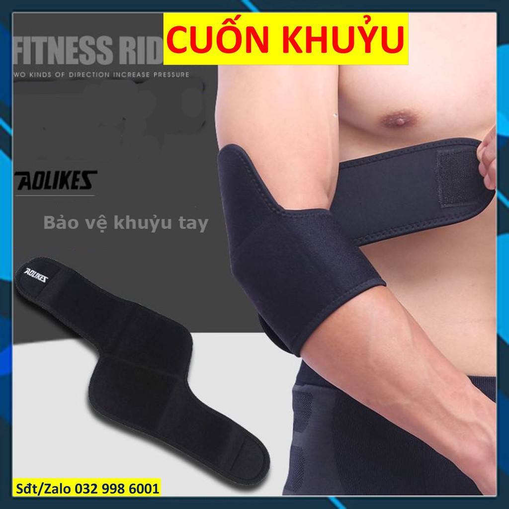 Băng khuỷu tay thể thao Băng bảo vệ khuỷu tay Bó khuỷu tay chính hãng Aolikes 7547 7646 7946 7947 79