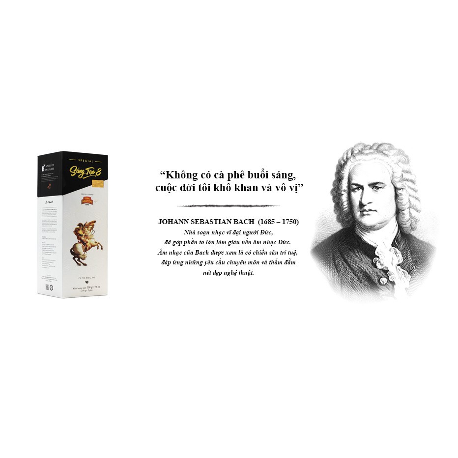 Cà phê Sáng Tạo 8 - Trung Nguyên Hộp 500 gram