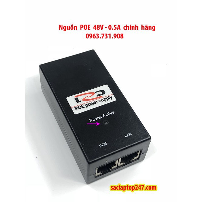 Bán Adapter nguồn poe 48v 0,5a chính hãng