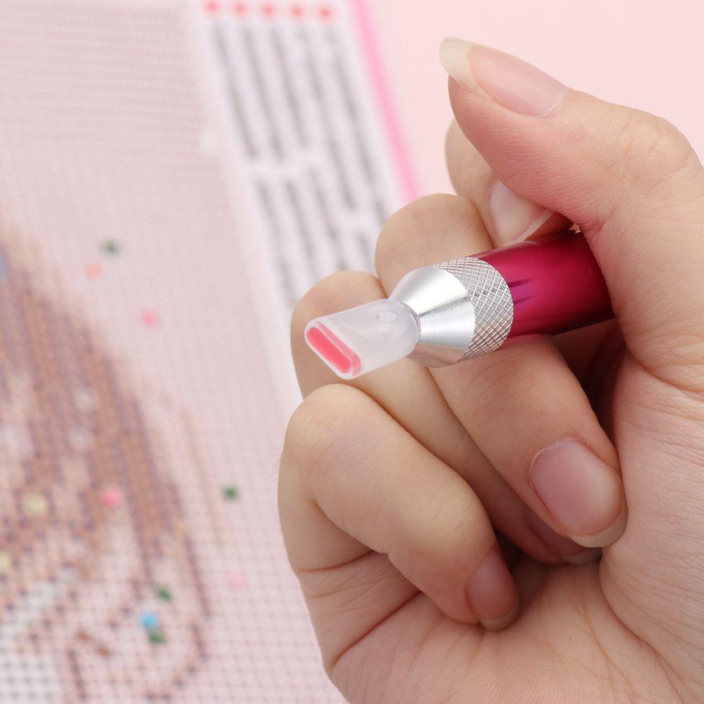 LEISURE Bút Khoan Đèn Dùng Vẽ Tranh Pha Lê DIY