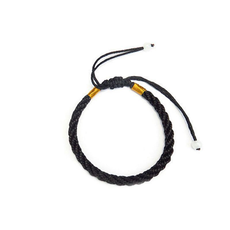 Vòng tay bện dây thủ công có thể điều chỉnh cho nam nữ