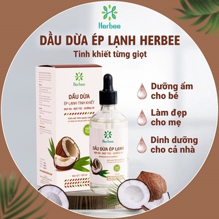 Dầu Dừa Ép Lạnh Nguyên Chất | 100% Chiết Xuất Tự Nhiên | Ngăn Ngừa và Làm Mờ Vết Rạn Da | Massage Cho Trẻ Sơ Sinh