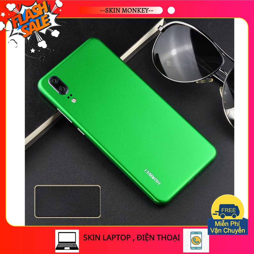[ Bán Chạy ] Miếng dán skin Huawei nova 3e , huawei P20 pro